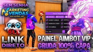 Painel H4x Vip - O Rei Do Headshot 💀 - Free Fire