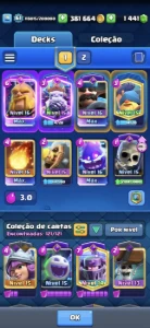 Conta Clash Royale full Gigante real LVL 61