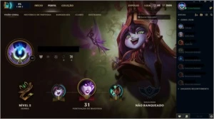 CONTA LEAGUE OF LEGENDS UNRANKED LOL