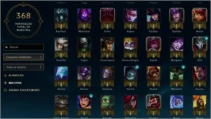 Conta Lague of legende platina V - League of Legends LOL