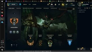 VENDO CONTA DE LOL RARA 2011 - NUNCA COMPARTILHADA - League of Legends