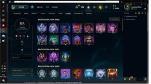 VENDO CONTA DE LOL RARA 2011 - NUNCA COMPARTILHADA - League of Legends