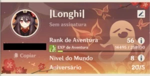 Vendo conta Genshin - Genshin Impact