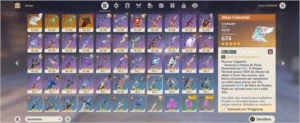 Genshin AR57 14 Personagens nvl 90 build. Preço Negociável. - Genshin Impact
