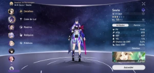 Conta Lvl 30 Honkai Star Rail Com SEELE E BAILU - Outros