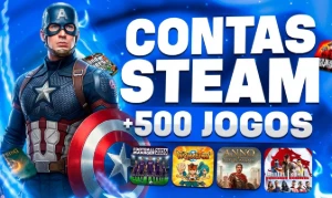 Contas Steam Offline - Lançamentos e jogos famosos!