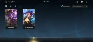 Conta Wild Rift Ouro 2, lvl. 19, com 2 skins e muitos itens! - League of Legends: Wild Rift LOL WR