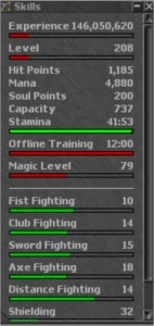 Sell ED 208 Open PvP - Tibia