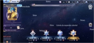 Odysseus e muitas gemas - Saint Seiya Awakening SSA