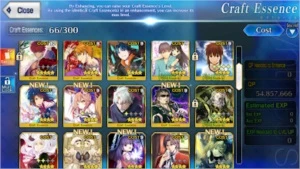 Fate/grand order conta NA 6SsR 9SR - Fate Grand Order