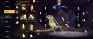 Conta Free Fire Com Roupas Antigas