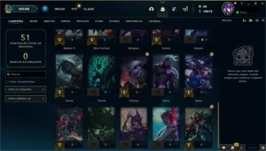 Conta Platina 1 75pdl, ex D3, MMR D1 - League of Legends LOL
