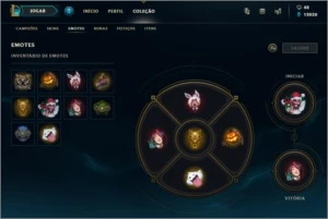 Conta LOL Platina 5 / 67 Skins / 110 Campeoes - League of Legends