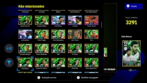 Conta efootbol com cartas raras - eFootball PES