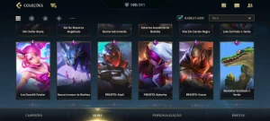 Wild Rift 100 Skins; Todos Passes Comprados; Todos Campeões - League of Legends: Wild Rift LOL WR