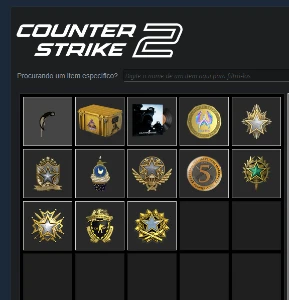 Conta CS2 com 10 medalhas 7 anos 1230 horas 23 jogos - Counter Strike