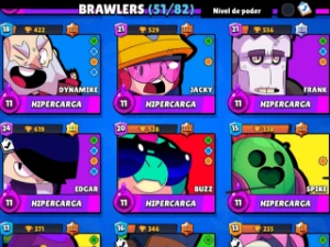 conta de brawl stars