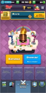Conta de Clash royale