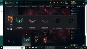 CONTA LOL PLATINA IV - League of Legends