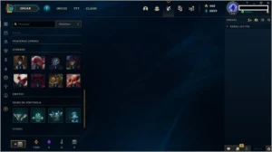 CONTA OURO 4 COM 146 CHAMPS E 94 SKINS. - League of Legends LOL
