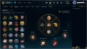 CONTA OURO 4 COM 146 CHAMPS E 94 SKINS. - League of Legends LOL