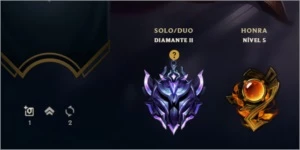 Conta LoL Diamante 2// 245 skins // Valorant GOLD 1 - League of Legends