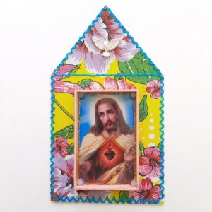 Capelinha "Sagrado Coração de Jesus" - Artesanato e Personalizados