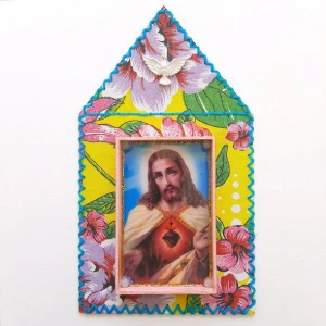 Capelinha "Sagrado Coração de Jesus" - Artesanato e Personalizados
