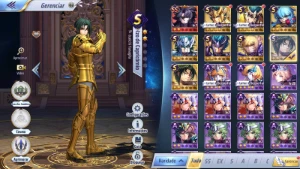 (A149) Shura de armadura Divina + Izo de Capricórnio