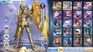 (A149) Shura de armadura Divina apenas  - Saint Seiya Awakening SSA