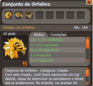 set Orfelino FULL (SPIRITIA) - Dofus