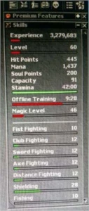 VENDO - ED LVL 60 Mortera + ED 79 Garnera + Sets e kk - Tibia