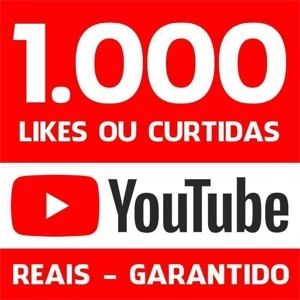 1000 CURTIDAS EM SEU VIDEO DO YOUTUBE