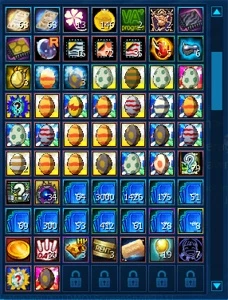 conta ladmo(lucemon)- AOX 5/5, Alter-S 6/6, Omegamon 4/5 - Digimon Masters Online