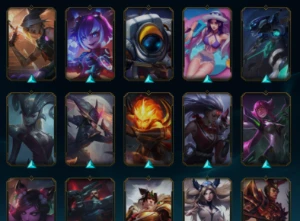 conta de lol + valorant preço negociavel
