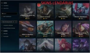 CONTAS DE LOL 🥋 - League of Legends