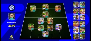 Conta Efootball! 3169 de Força Coletiva + Craques 107/104 - eFootball PES