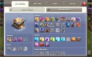 1 CONTA DE CLASH OF CLANS CV 11+ 1440 GEMAS 🔥🔥