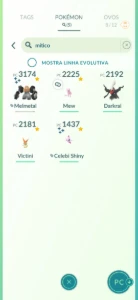Conta Pokémon Go nível 42 24 shinys 12 lendários 5 míticos