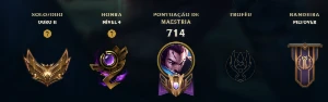 Conta league of legends full champ LOL