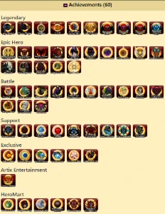 Conta 2014 - Conta com 6 HeroMart - Member ativo até 2027 - Adventure Quest World AQW