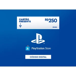 Psn Gift Card -R$250,00- - Gift Cards