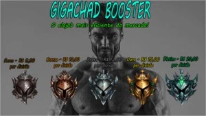 ELOJOB - FERRO/BRONZE/PRATA/OURO/PLATINA - League of Legends LOL