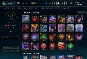 Conta com 449 skins (unico dono) - League of Legends LOL