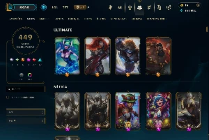 Conta com 449 skins (unico dono) - League of Legends LOL