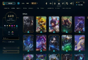 Conta com 449 skins (unico dono) - League of Legends LOL