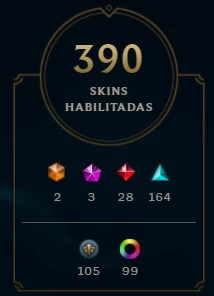 Conta season 3, todos os champs + RP + 390 skin - League of Legends LOL