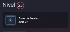 Conta steam 8 anos