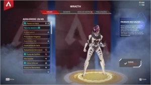 Conta apex herança Wraith - Apex Legends