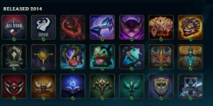 Conta Lol Todos Os Campeões 194 Skins Desde 2014 Único Dono - League of Legends